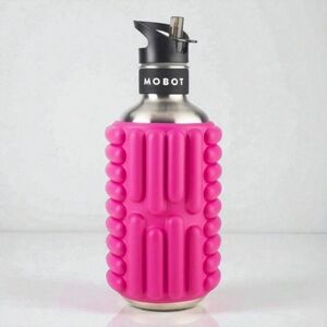 NIB Mobot Pink Water Bottle 40 oz Stainless Steel Big Bertha
